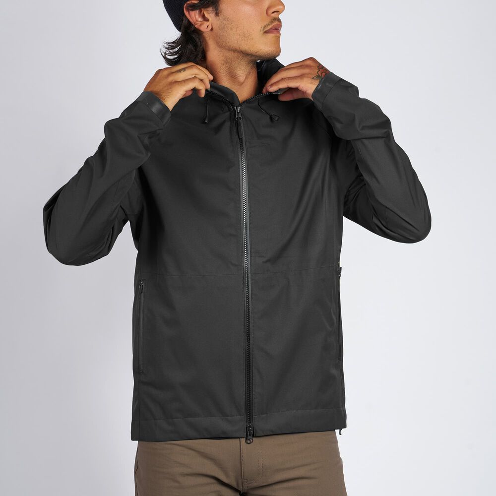 Chaqueta Chrome Storm Salute Commute - Negra