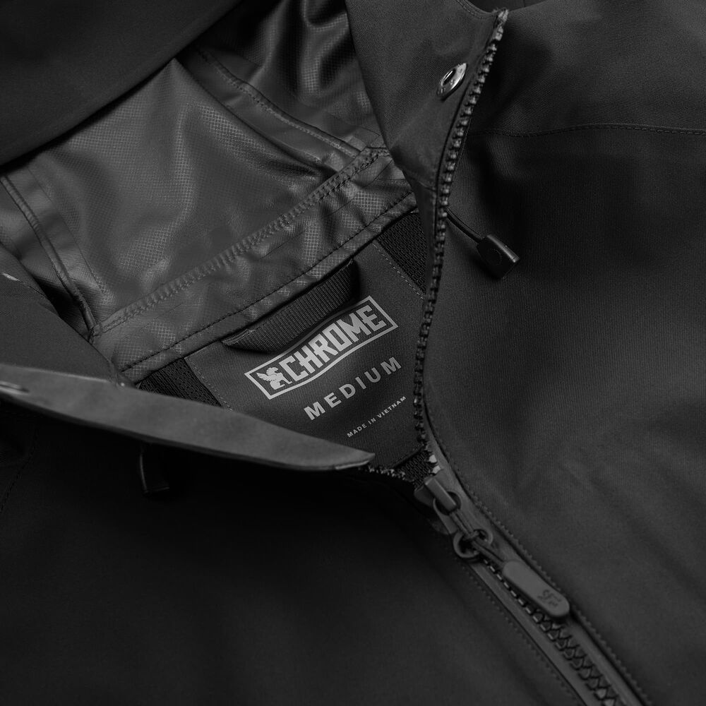 Chaqueta Chrome Storm Salute Commute - Negra