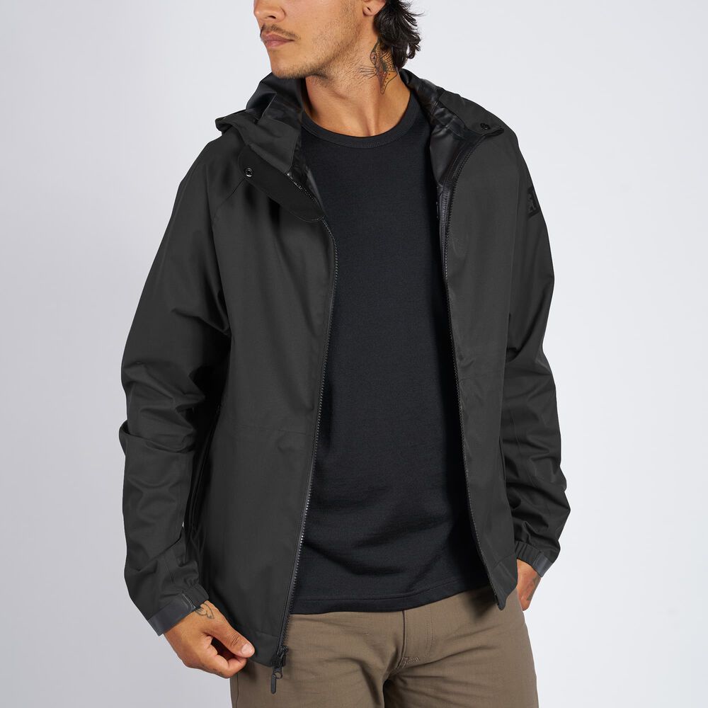 Chaqueta Chrome Storm Salute Commute - Negra