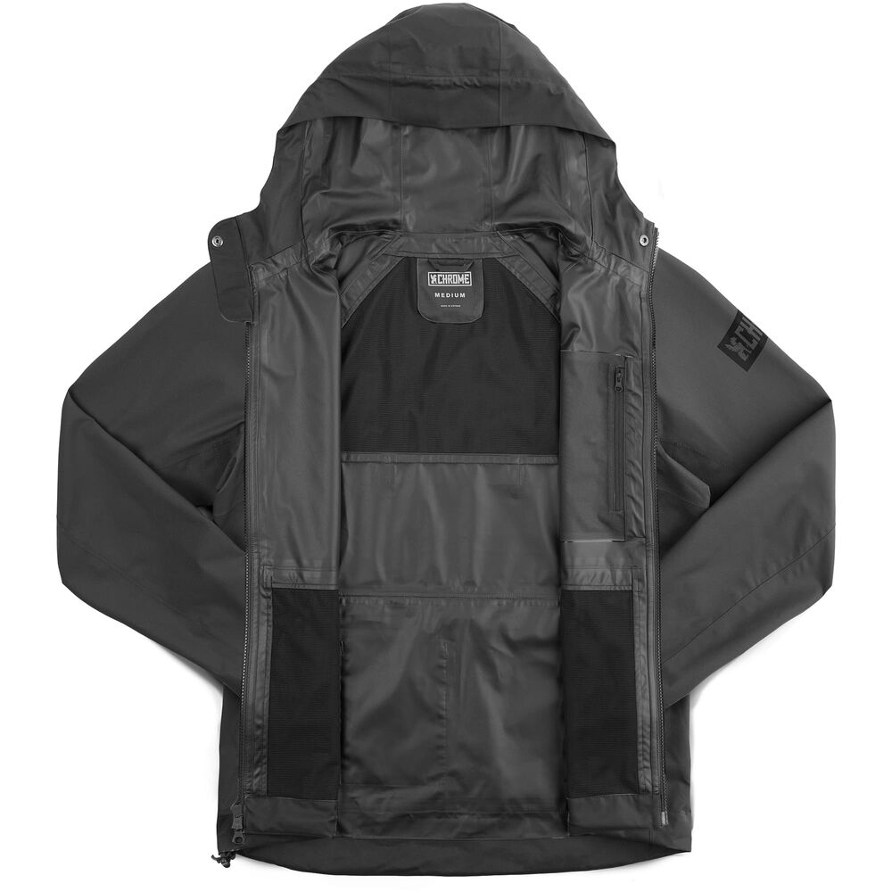 Chaqueta Chrome Storm Salute Commute - Negra
