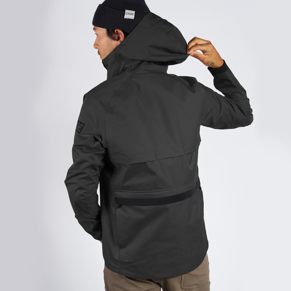 Chaqueta Chrome Storm Salute Commute - Negra