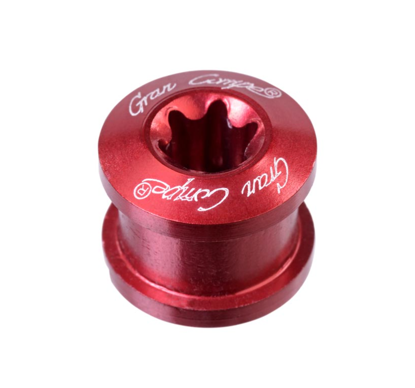 GRAN COMPE Single speed chainring bolts Red