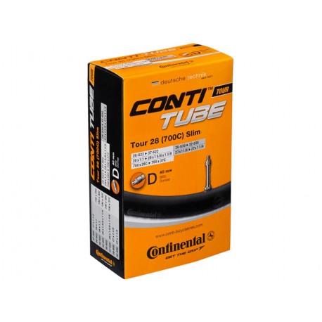 Continental Tour 28 (700c) 28-37 mm (622-630), Dunlop 40 mm Inner Tube