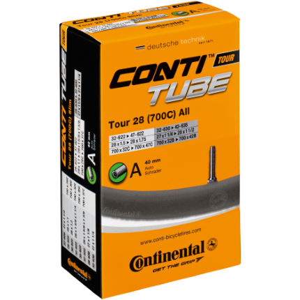 Continental Tour 28 (700c) 32-47 mm (622-635), Schrader 40 mm Inner Tube