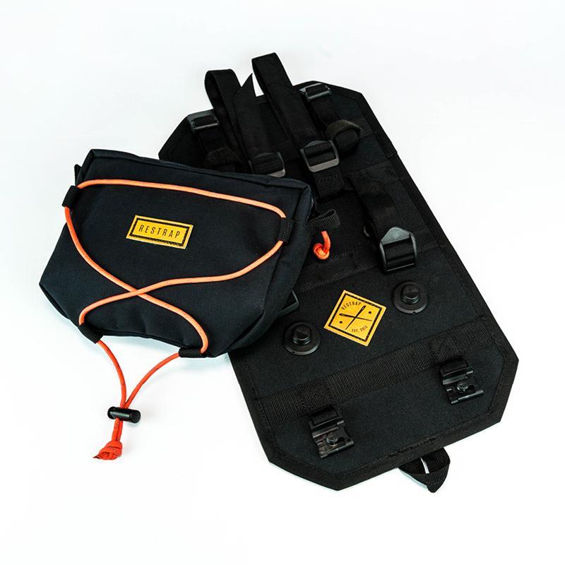 Restrap CarryEverything Handlebar Bag 17L Black/Black