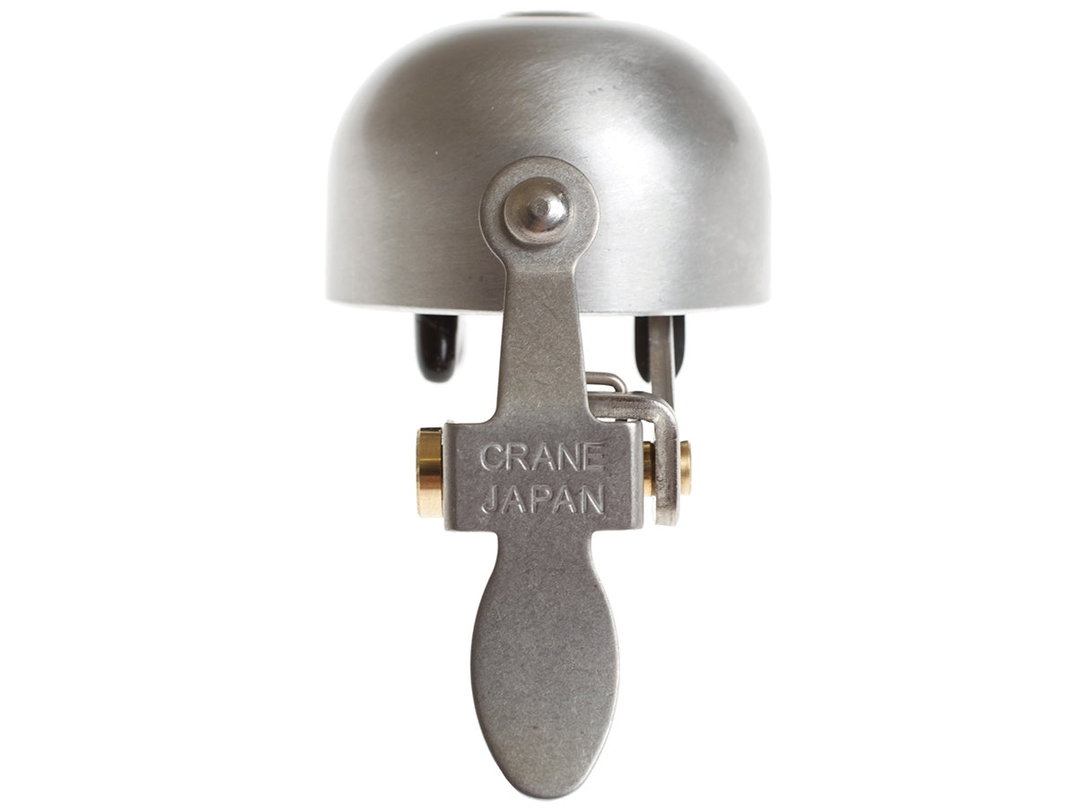 Campanello Crane E-ne Satinato Argento