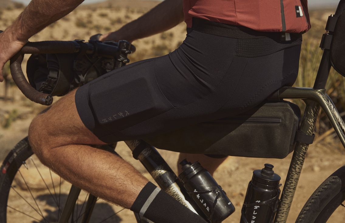 PEdAL ED Odyssey Long Distance Cycling Bib Shorts Black