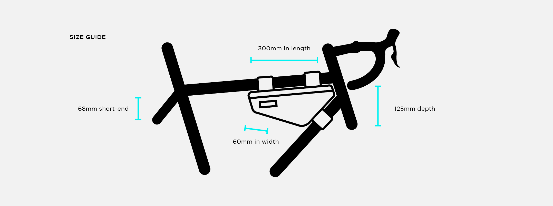 Restrap Frame Bag S Ramväska
