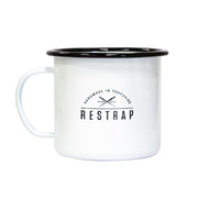Restrap 20oz Enamel Mug, (That's right, a pint!)