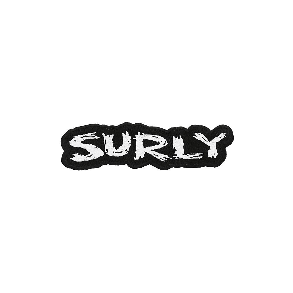 Surly Patch, 10 cm, Zwart/Wit