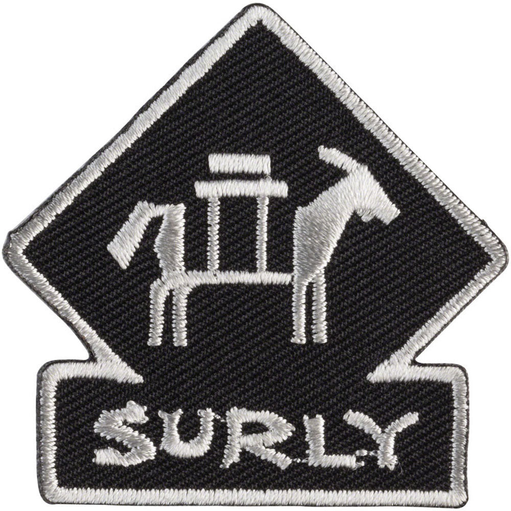 Surly Haulin Patch, Black/Grey
