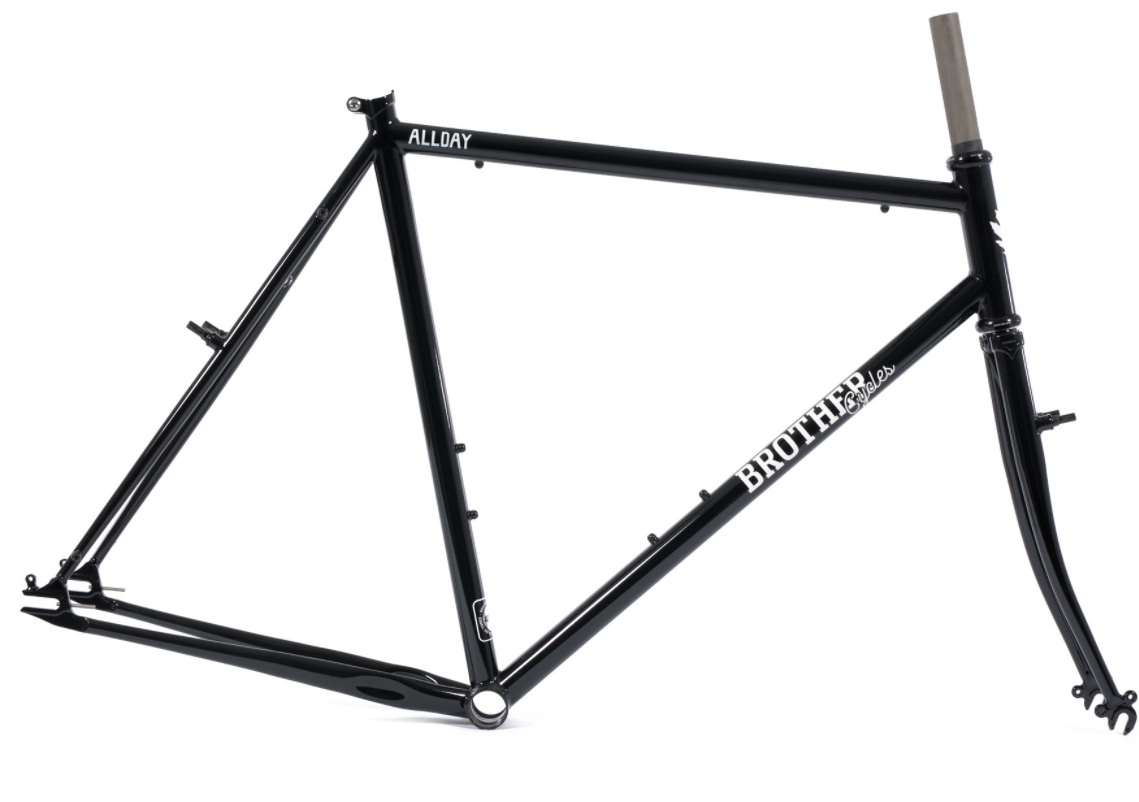 Brother Cycles Allday 52cm フレーム Brother Cycles The Allday Black - Frames – urbanbikewear.com