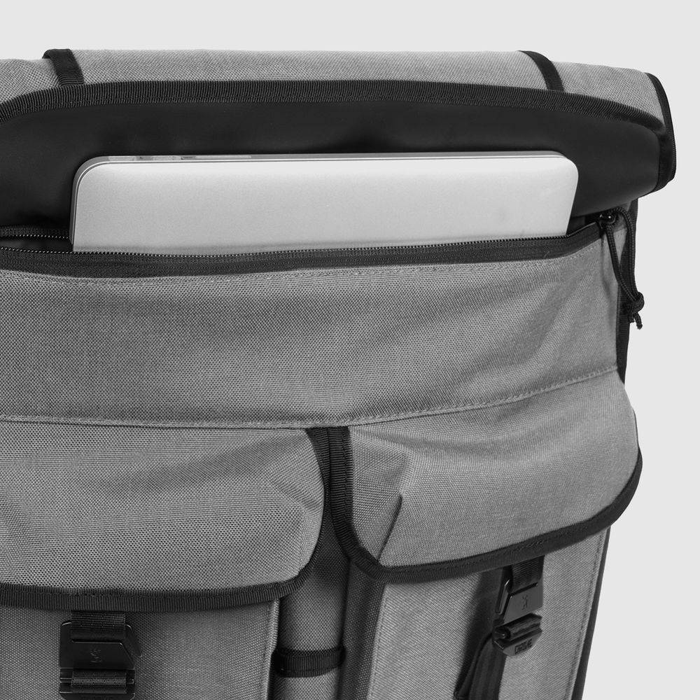 Chrome Orlov 2.0 Gargoyle Grau Rucksack 30 L