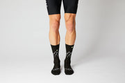 FINGERSCROSSED #11_04 Mountain Black/Neon Cyckelstrumpor