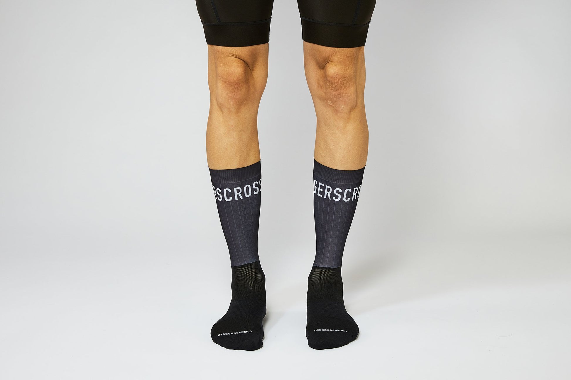 FINGERSCROSSED #Aero Sorte Cykelstrømper