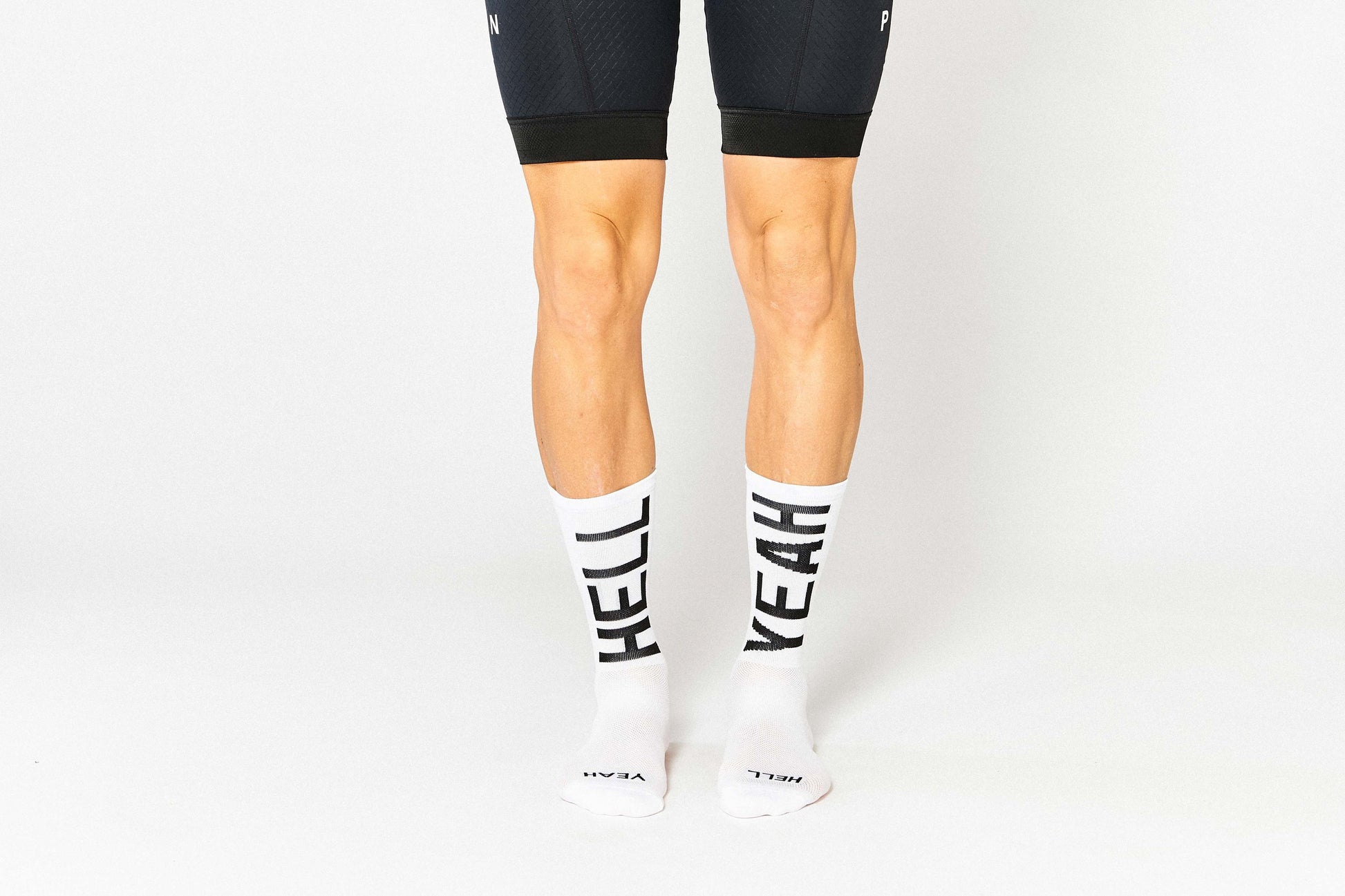 FINGERSCROSSED #666 HELL YEAH 2.0 White Cykelstrumpor