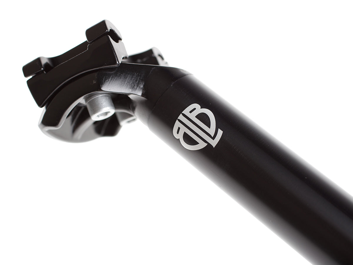BLB Track Seatpost - Black 27.2 mm
