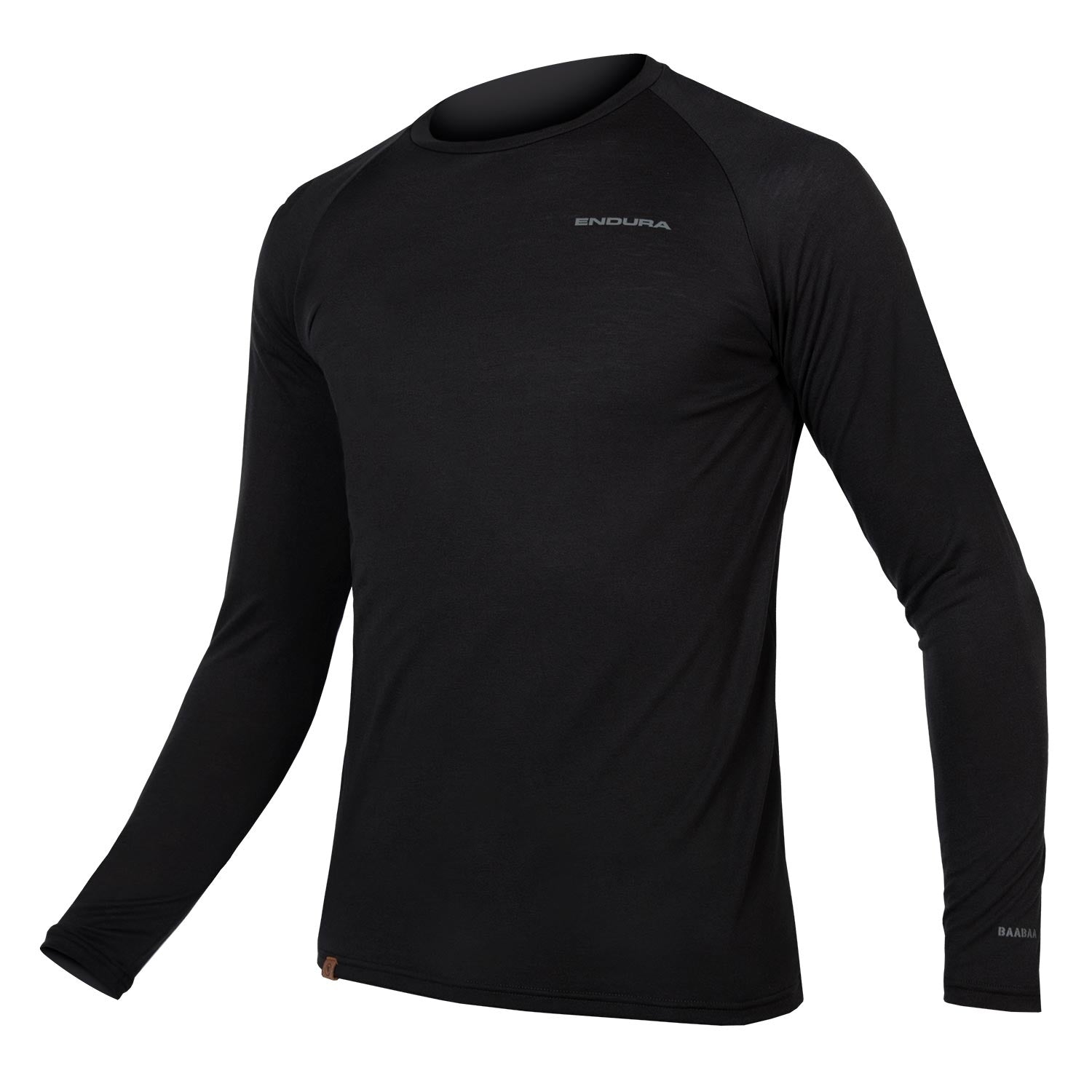 Endura BaaBaa Blend L/S Base Layer, Black