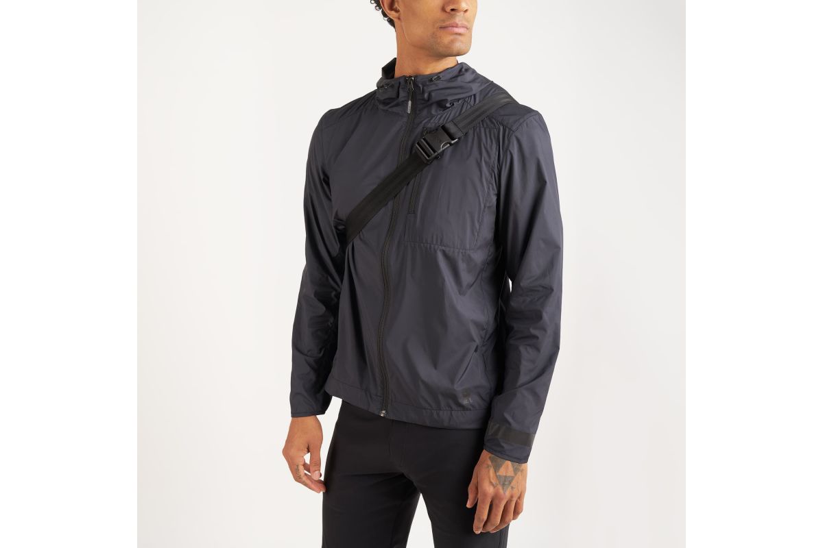 Chrome Ziptop Waistpack - BLCKCHRM