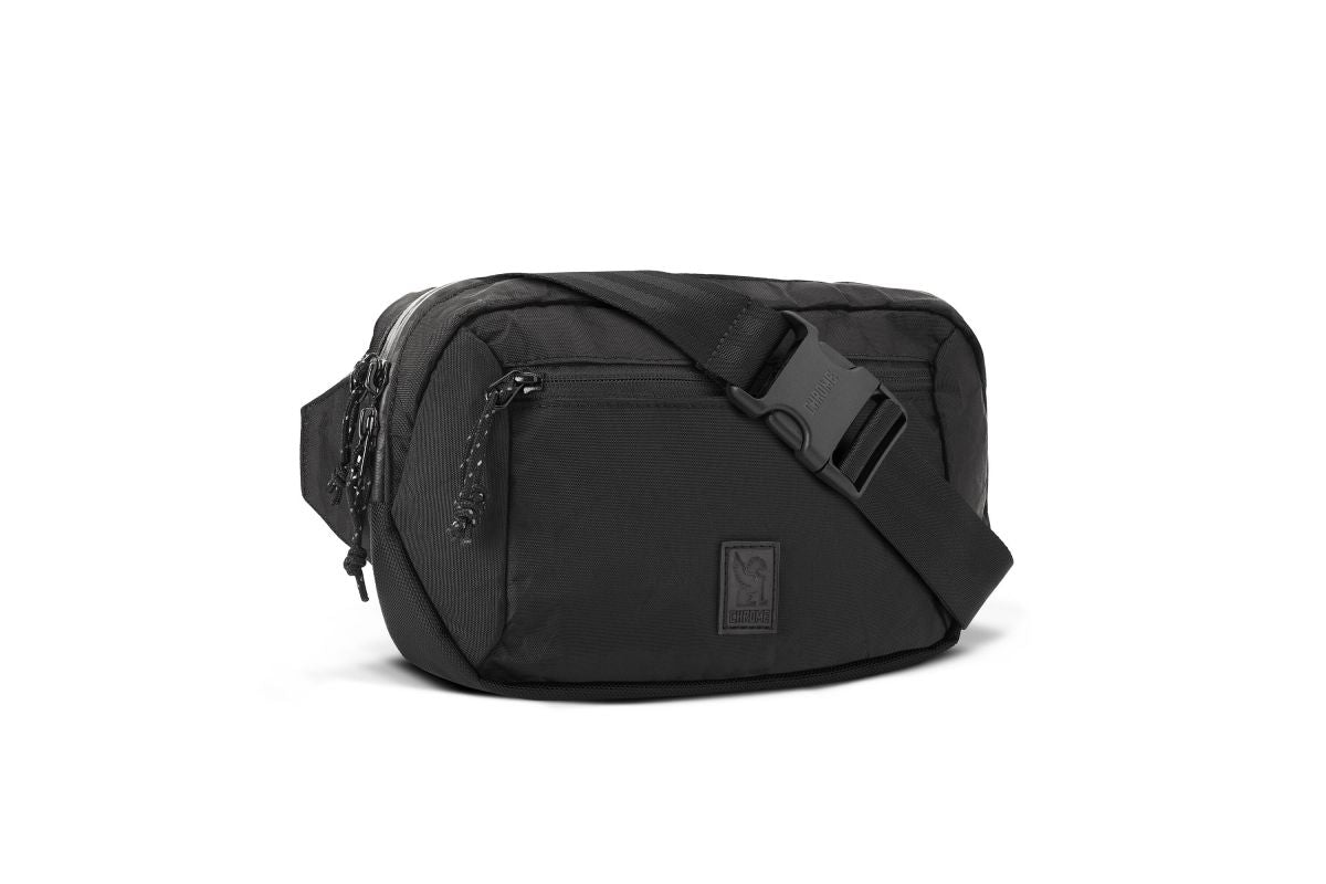 Chrome Ziptop Waistpack - BLCKCHRM