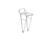 Porte-bagages avant Pelago Commuter en aluminium poli - Small