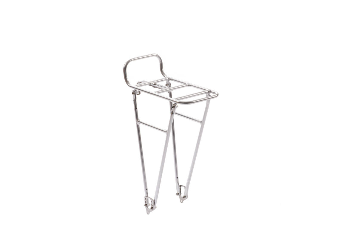 Porte-bagages avant Pelago Commuter en aluminium poli - Small