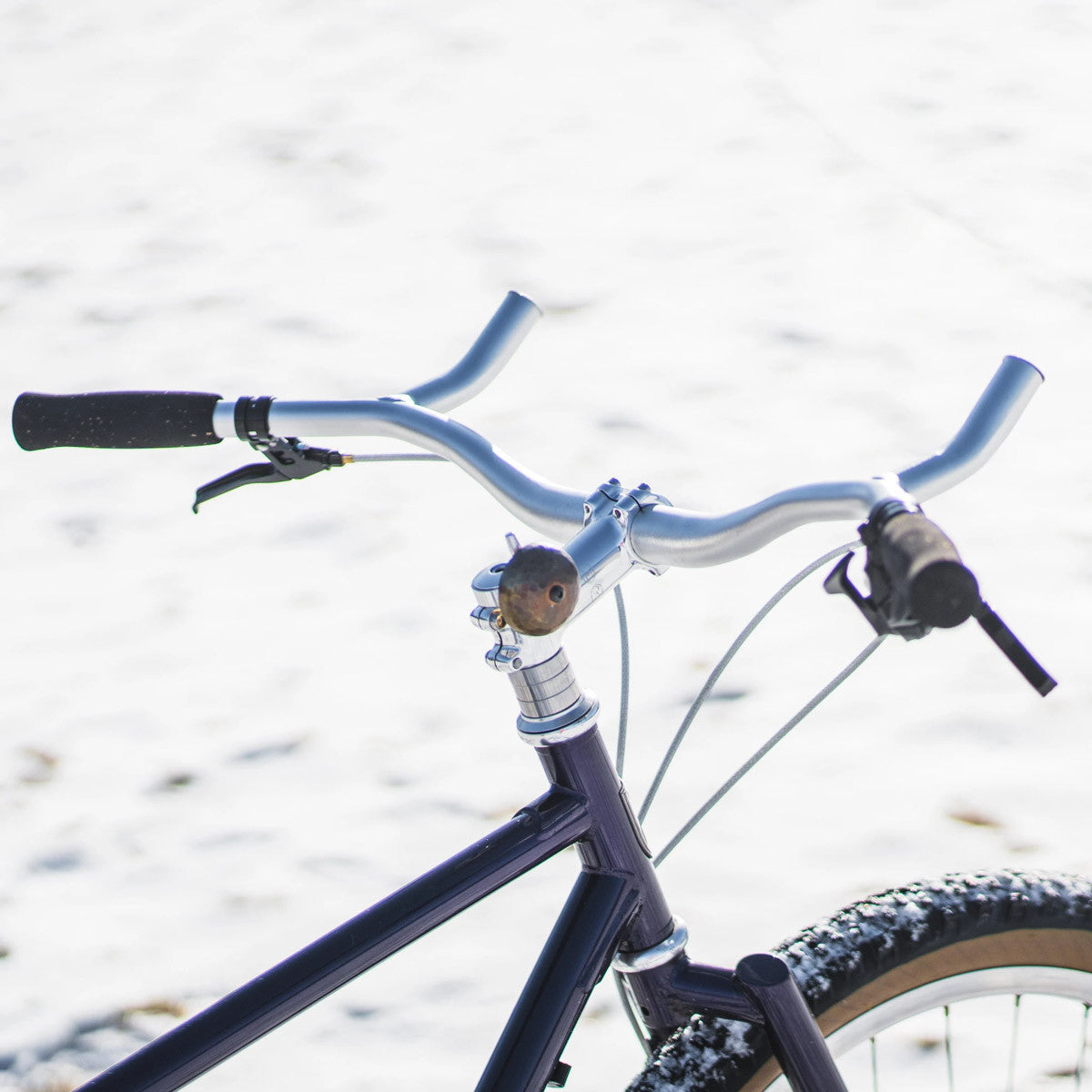 Velo Orange Crazy Bars Argent 780 mm