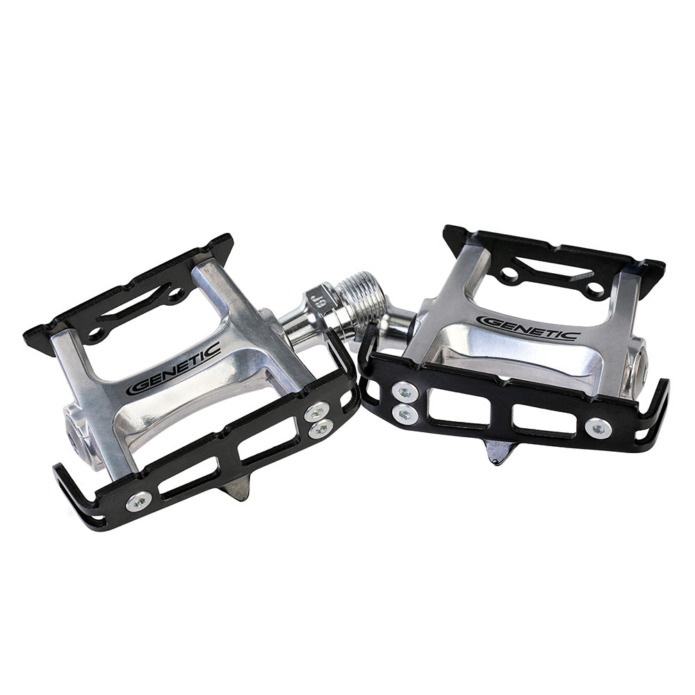 Genetic Pro Track Pedals Black/Silver
