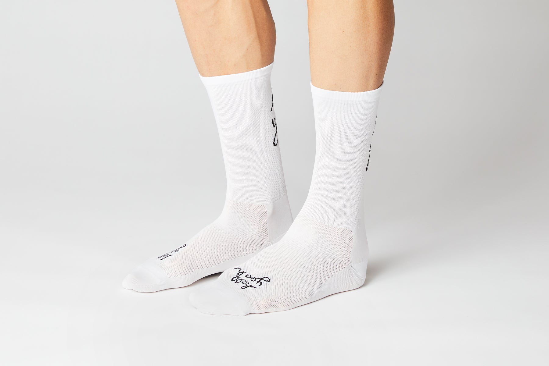 FINGERSCROSSED #666 HELL YEAH 3.0 White Cykelstrumpor