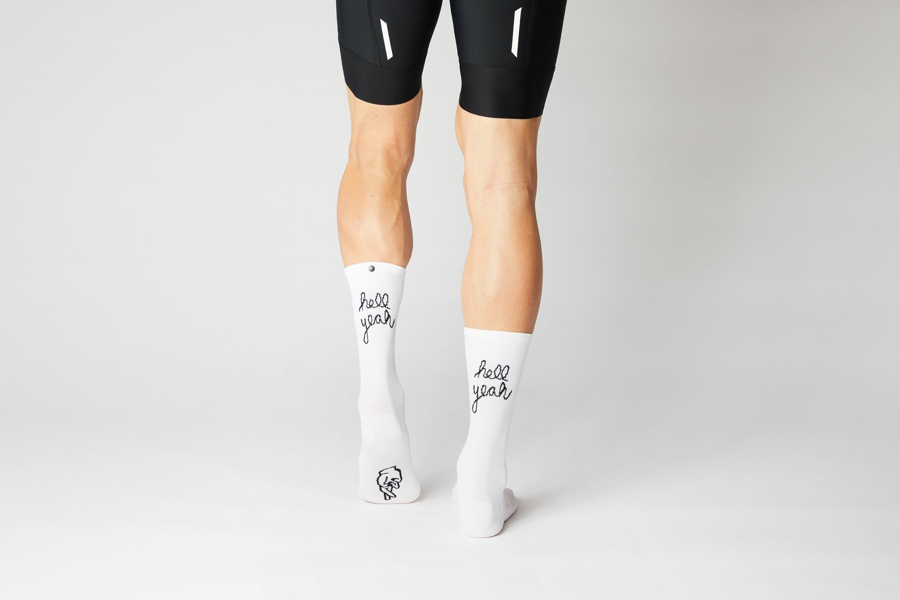 FINGERSCROSSED #666 HELL YEAH 3.0 White Cykelstrumpor