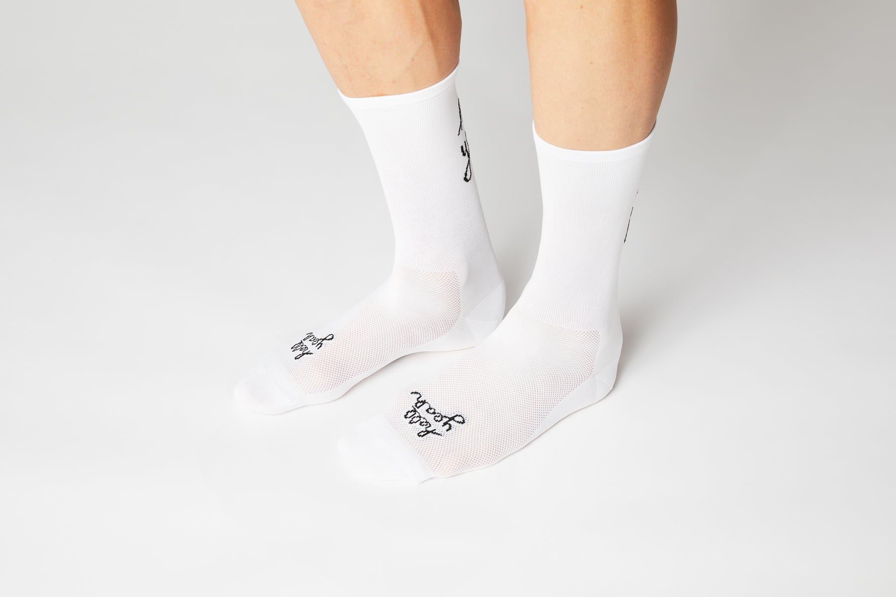 FINGERSCROSSED #666 HELL YEAH 3.0 White Cykelstrumpor