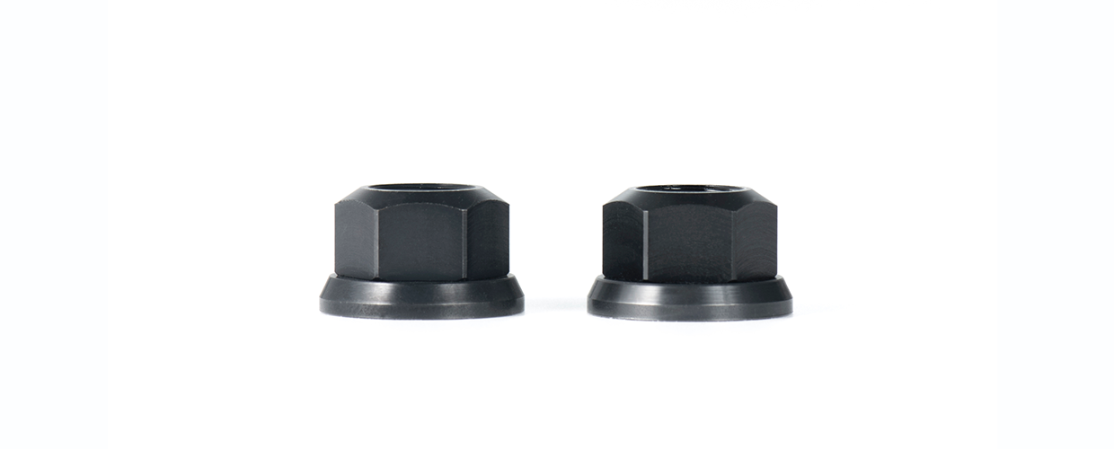 Runwell Elite Hub Nut (2 in a set) Black