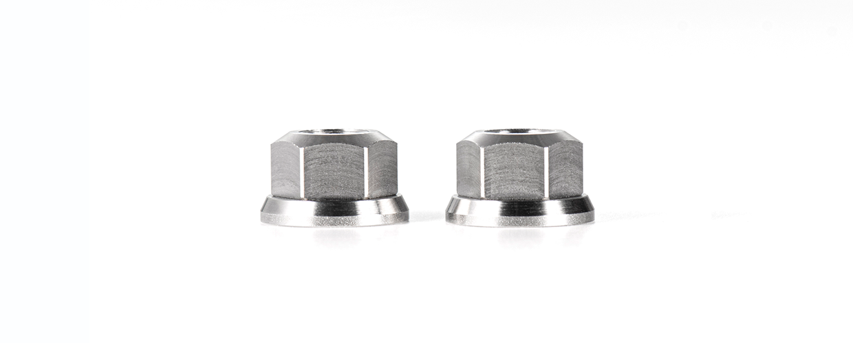 Runwell Elite Hub Nut (2 in a set) Silver