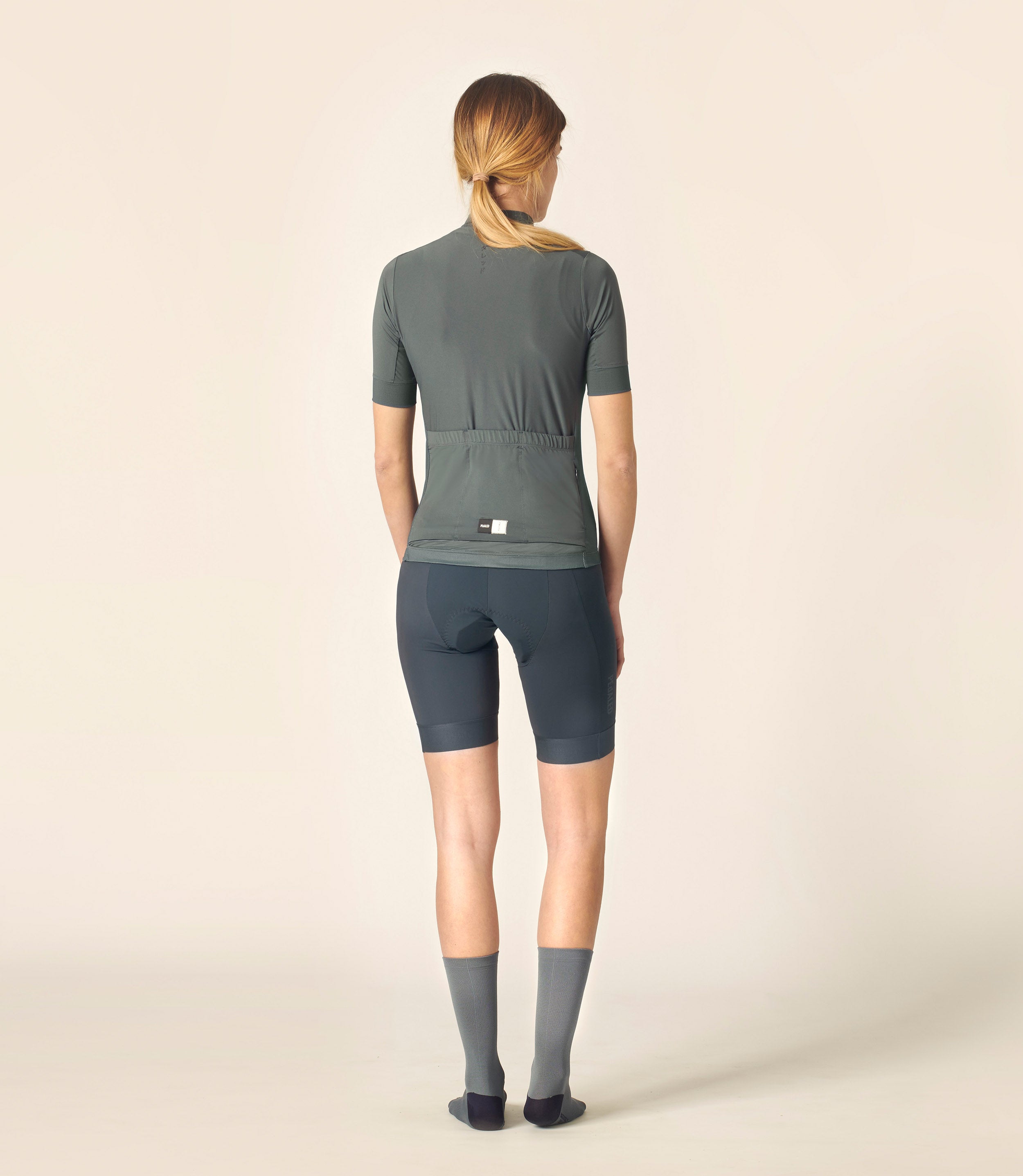 PEdALED Damen Mirai Leichtes Trikot - Dunkel Schiefer