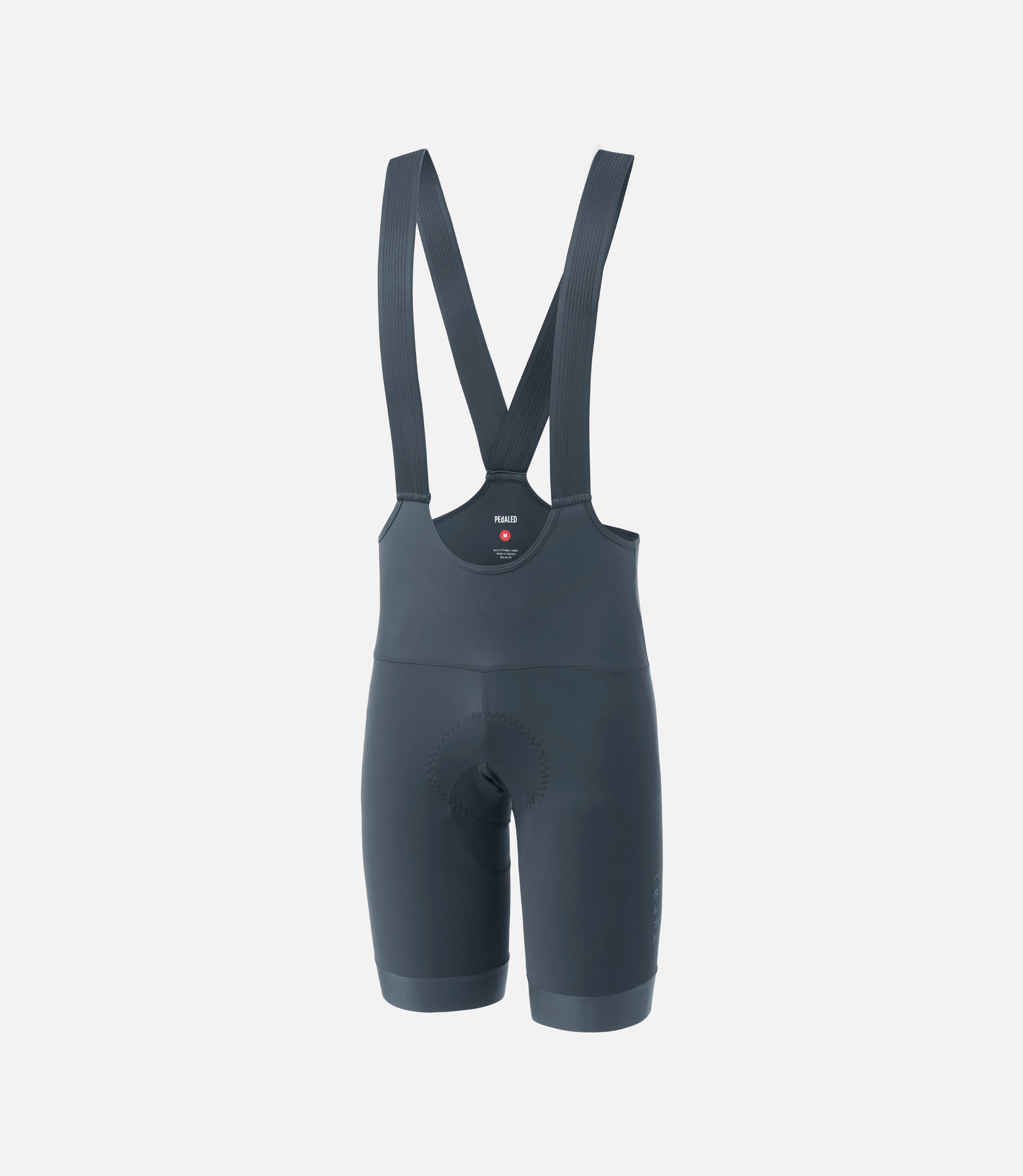 PEdALED Mirai Lightweight Bibshorts, Dark Grey