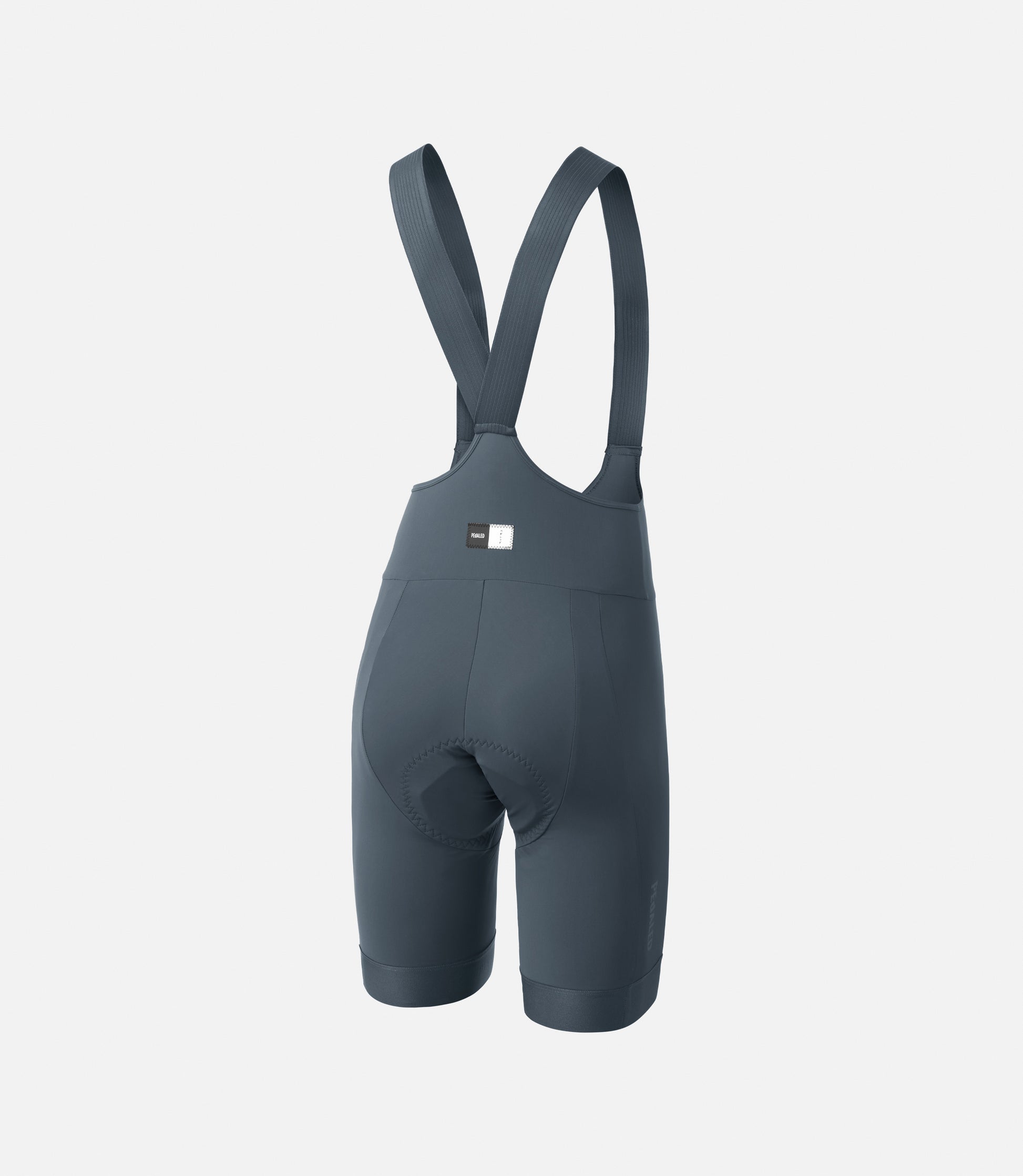 PEdALED Pantalones Cortos con Tirantes Livianos para Mujer Mirai, Gris Oscuro