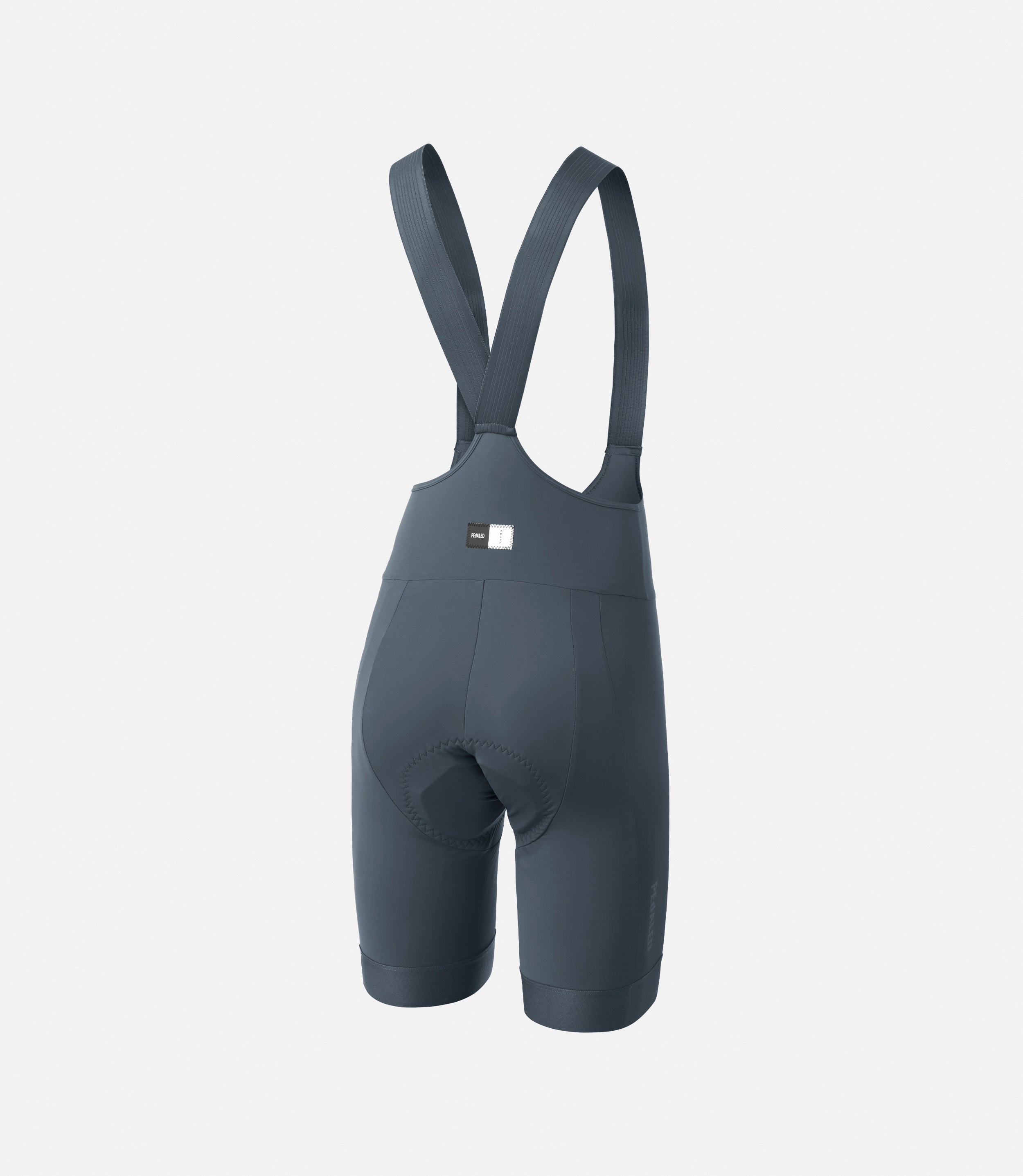 PEdALED Pantalones Cortos con Tirantes Livianos para Mujer Mirai, Gris Oscuro