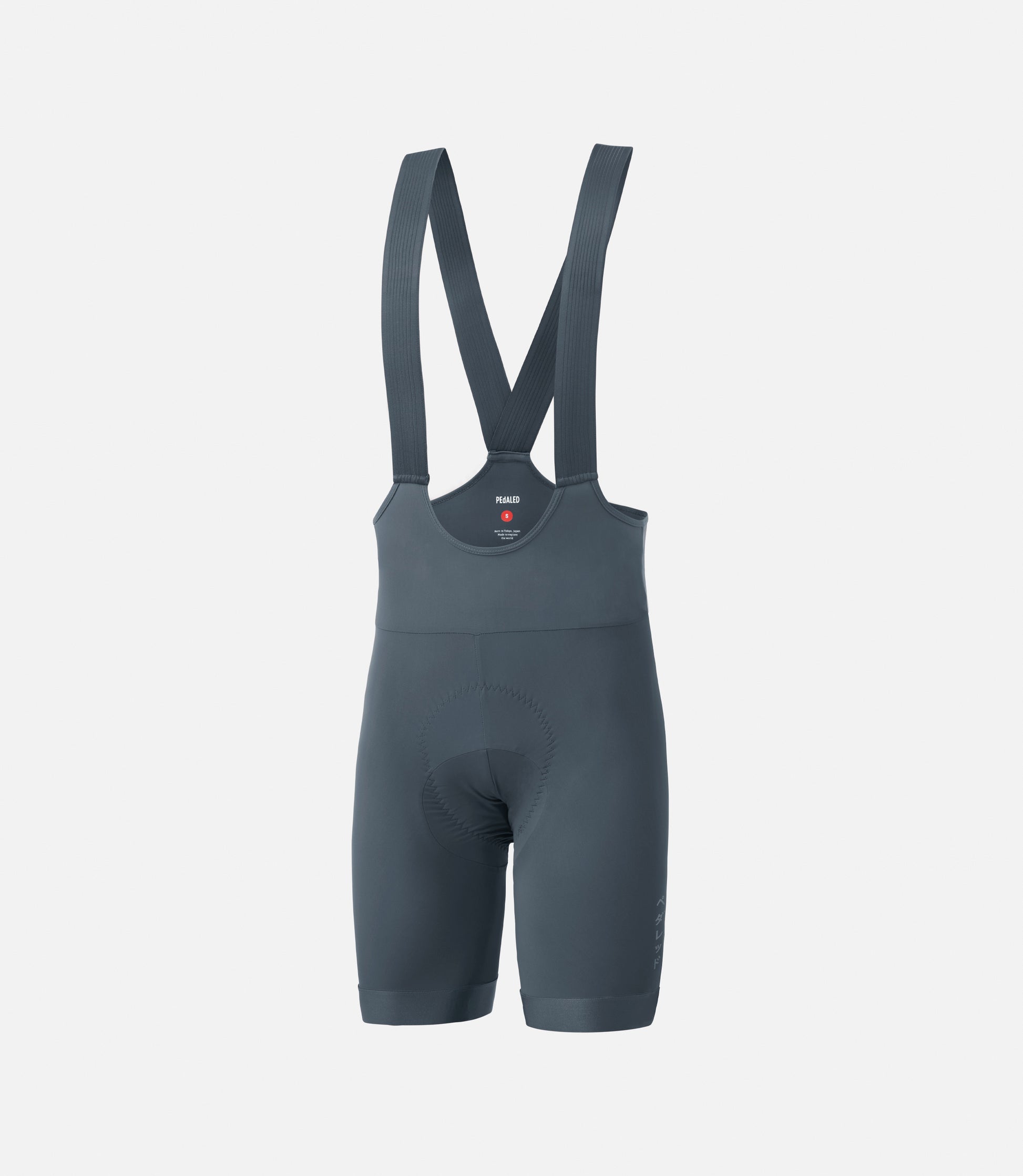 PEdALED Pantalones Cortos con Tirantes Livianos para Mujer Mirai, Gris Oscuro
