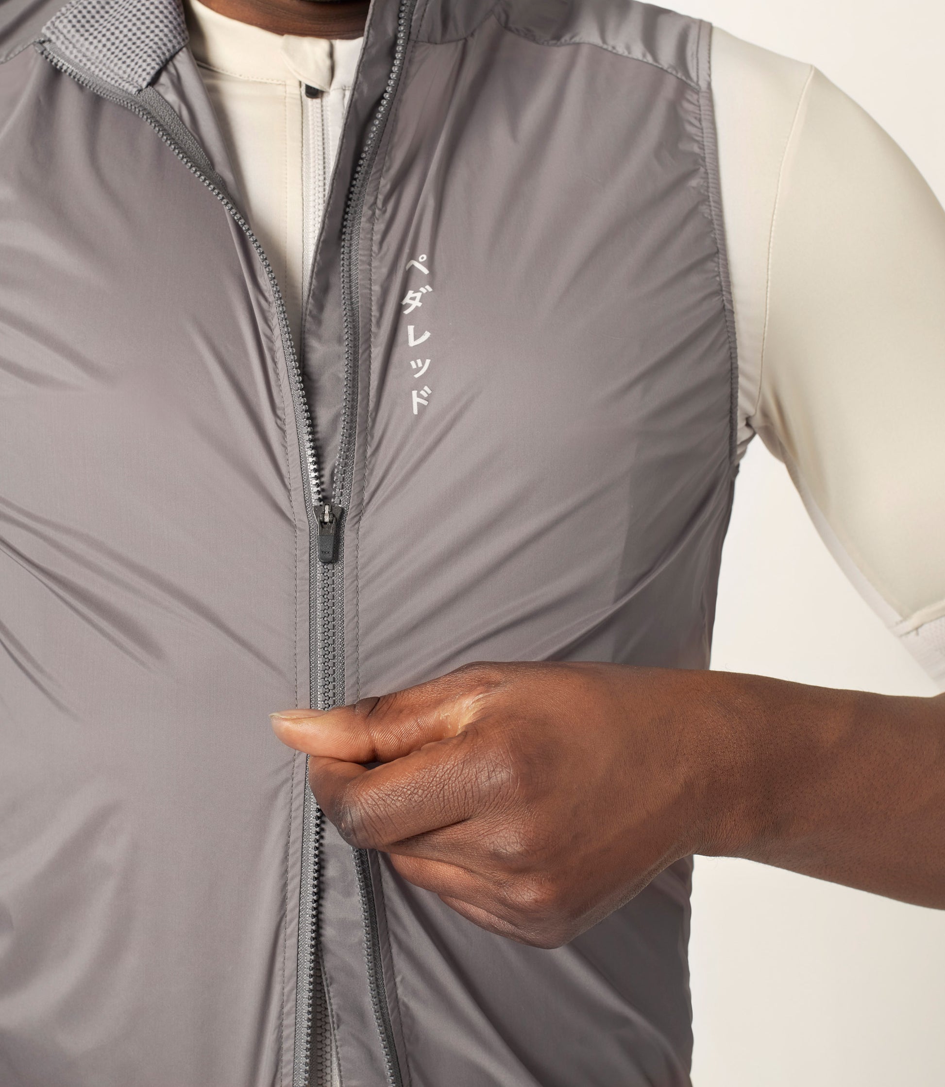 PEdALED Mirai Windproof Vest - Dark Gull Grey