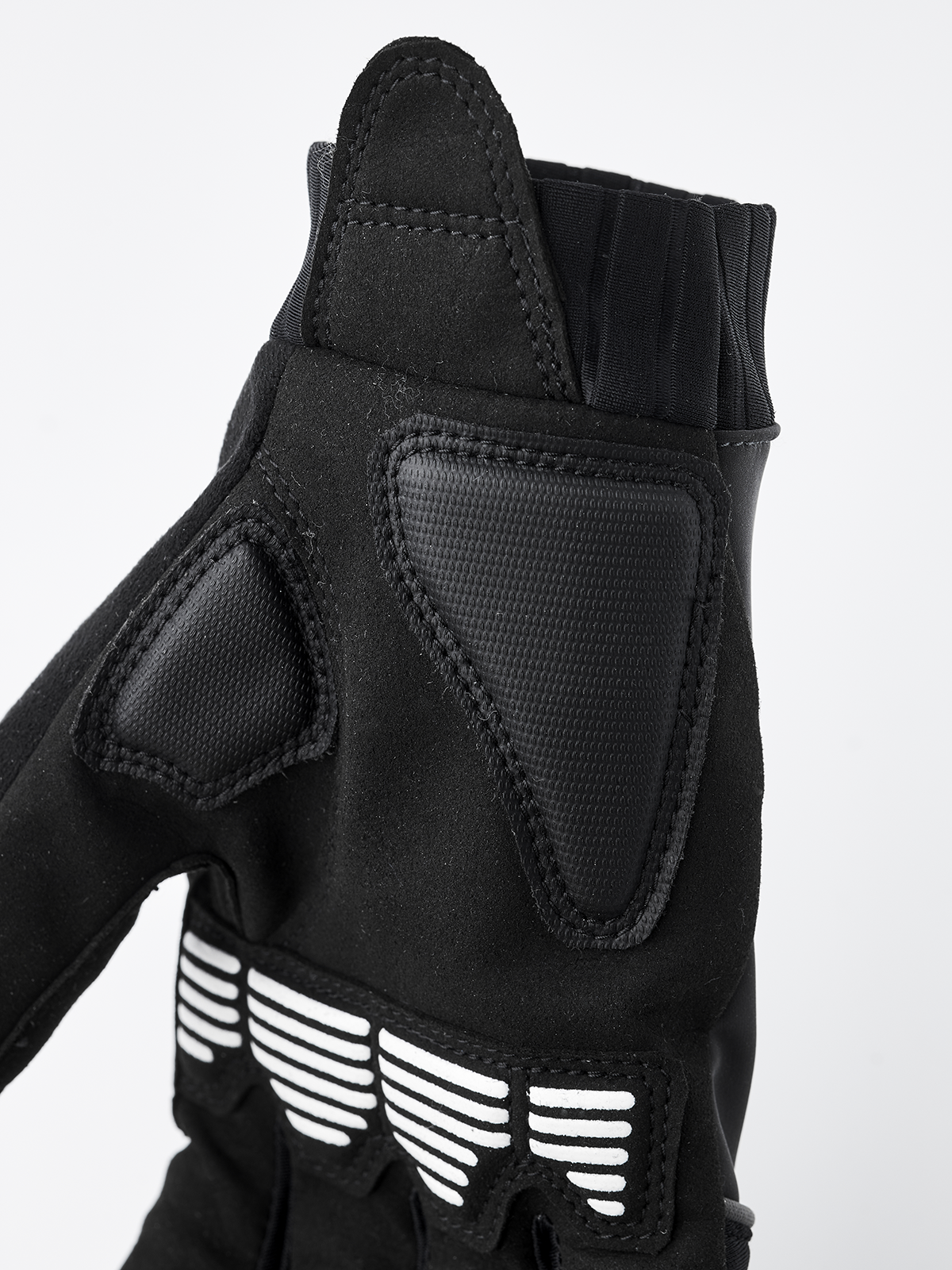 Hestra Bike Reflective Long - 5 Finger Dark Grey