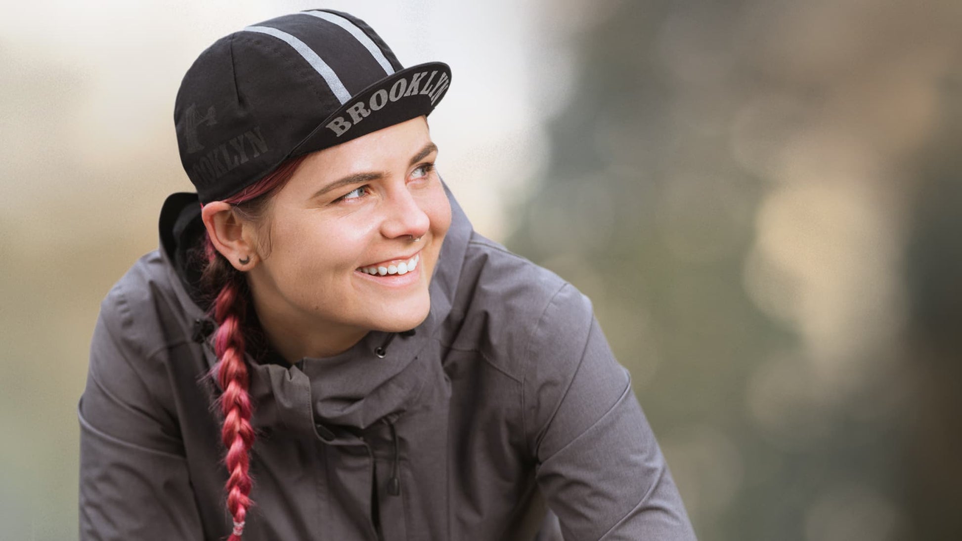 Chrome x Brooklyn Fahrradkappe