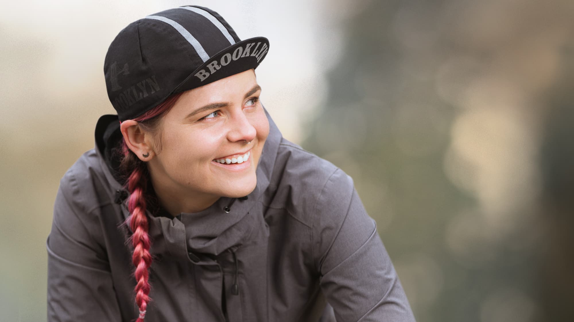 Chrome x Brooklyn Fahrradkappe