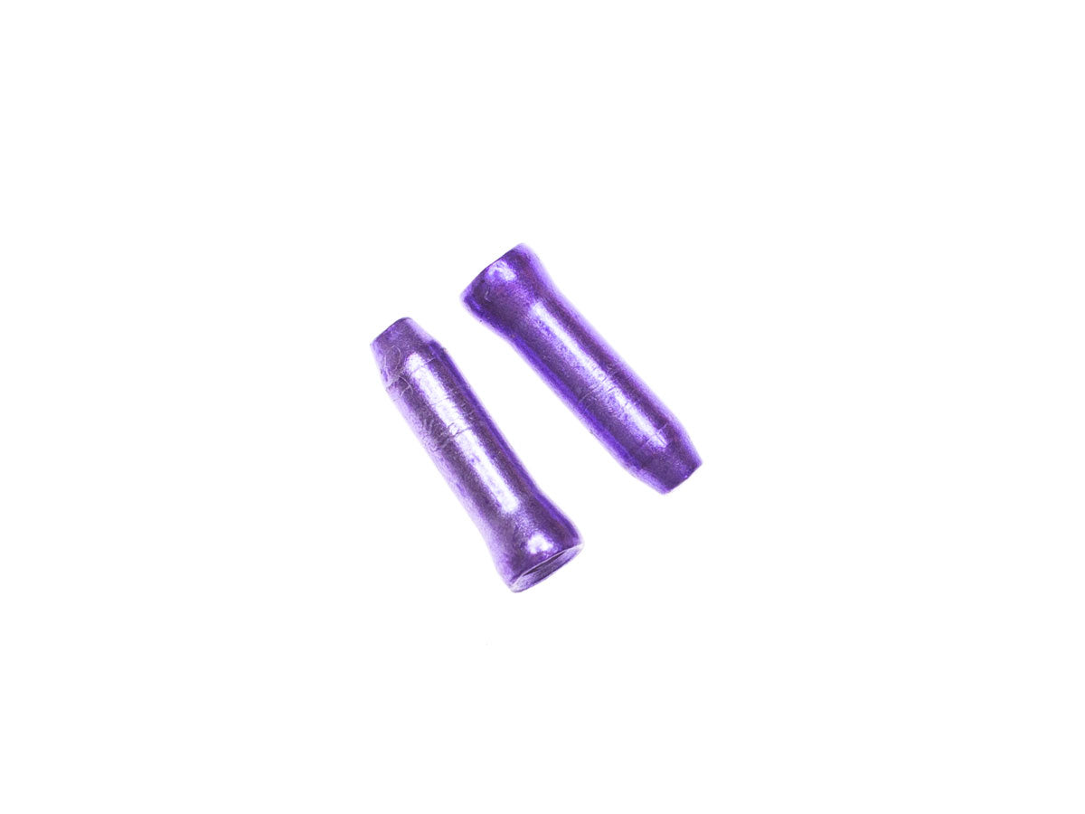 BLB Cable End Crimps - Mixed Colours Lila