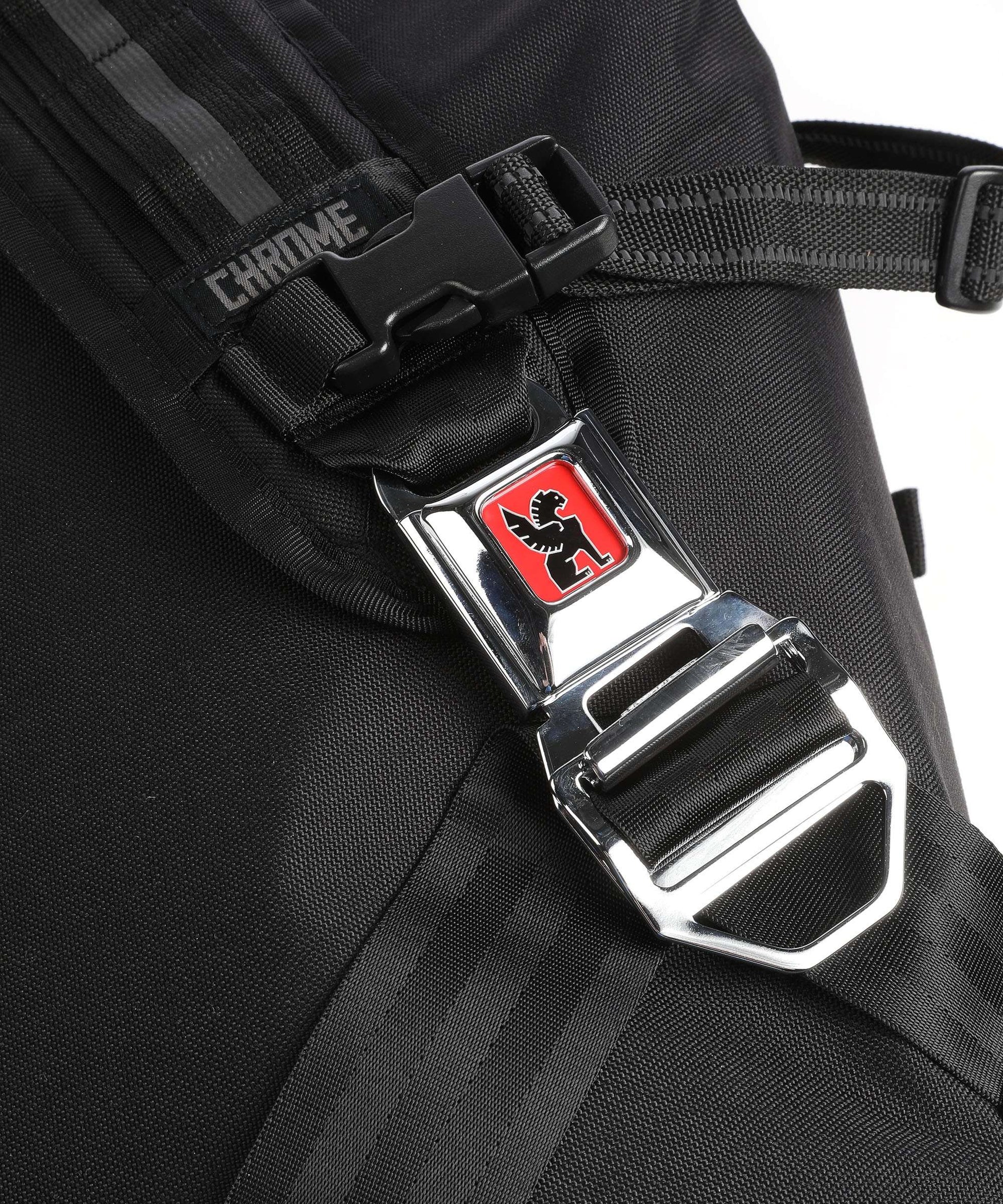 Chrome Industries Citizen Messenger Bag - Logo Nero/Rosso