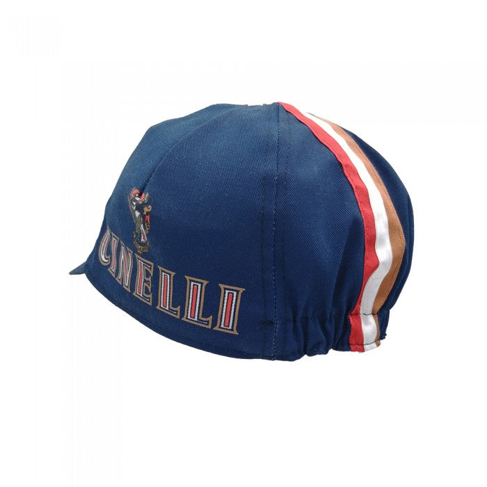 Cinelli Eroica Replica Granatowa Czapka Kolarska
