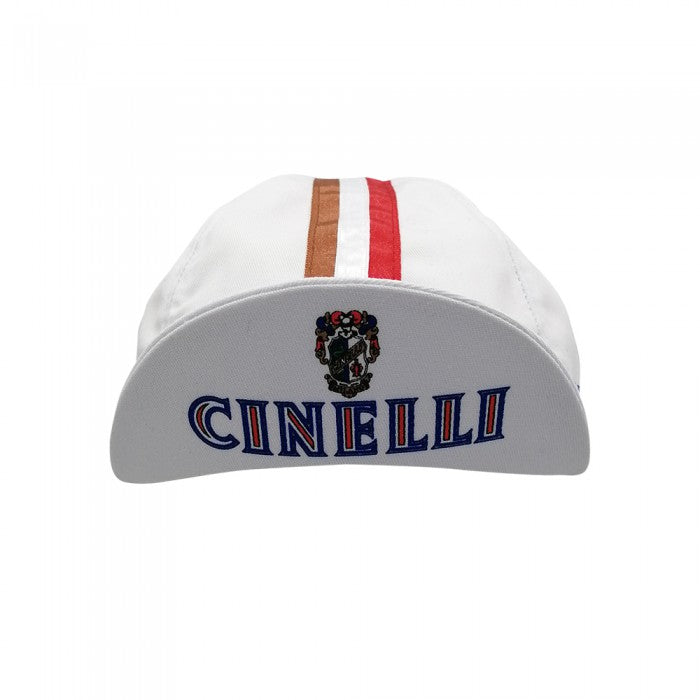 Cinelli Eroica Replica Biała czapka rowerowa