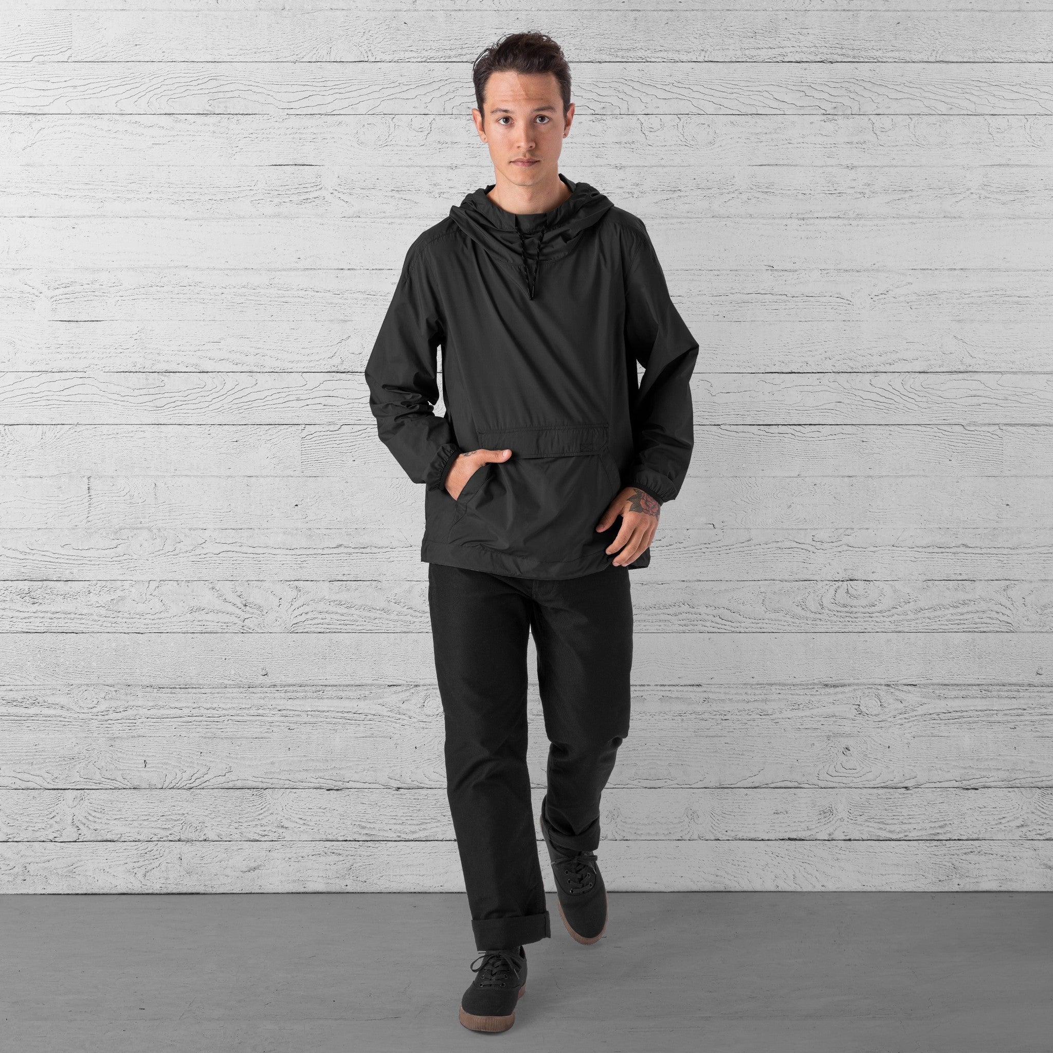 Anorak pieghevole Chrome Buckman - Nero