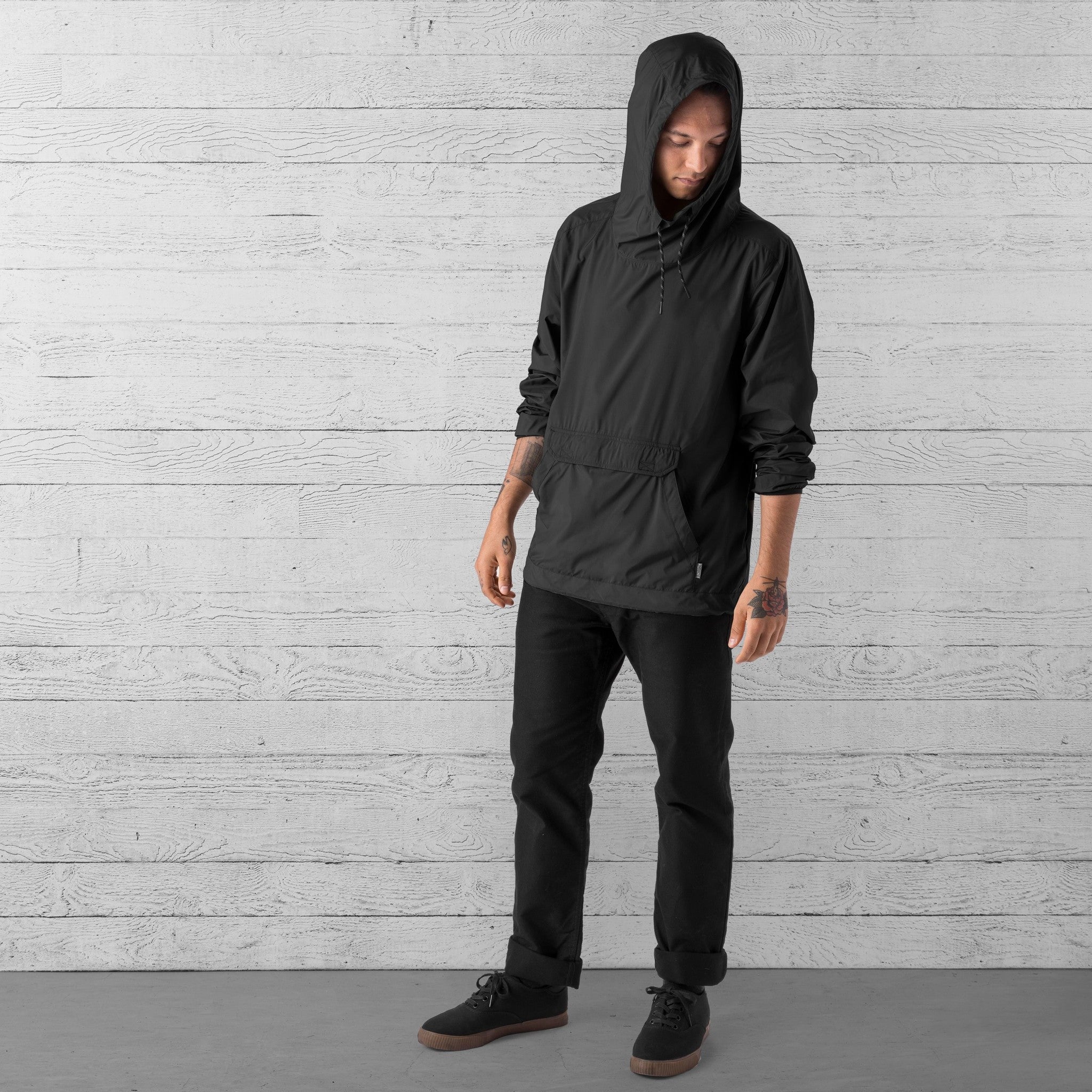 Anorak pieghevole Chrome Buckman - Nero