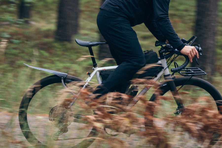 Ass Savers Win Wing Gravel Mudguard - Black Dot