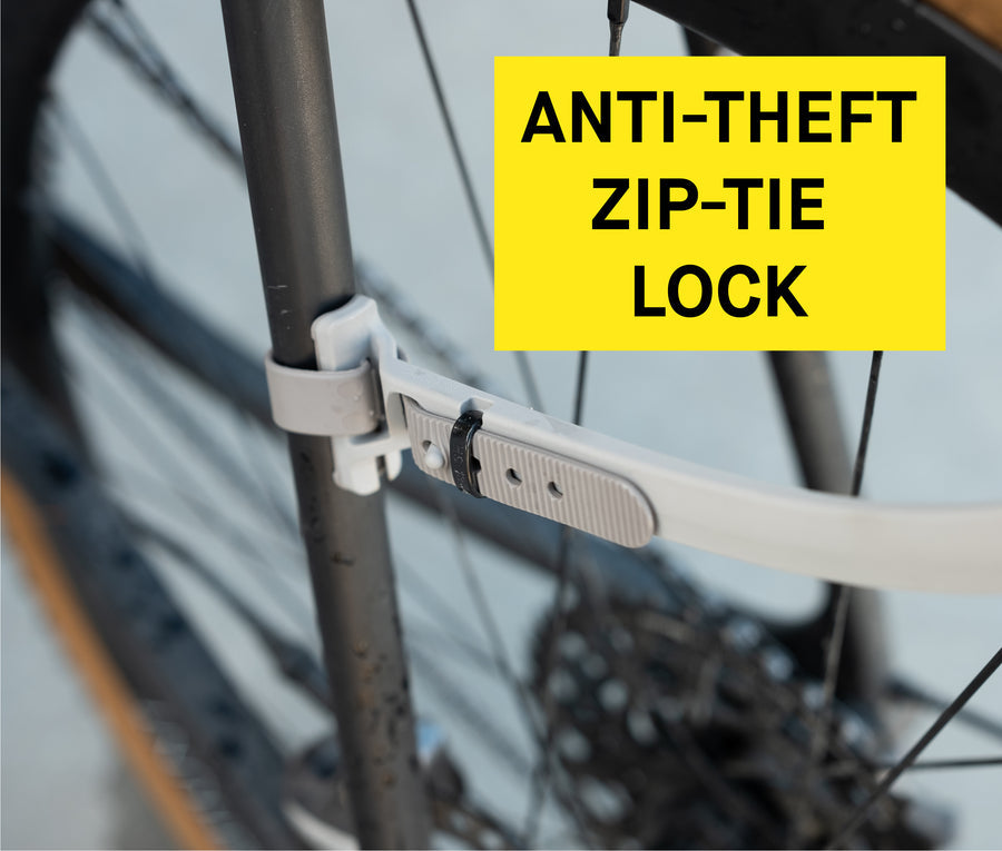 Ass Savers Win Wing Gravel Mudguard - Black Dot